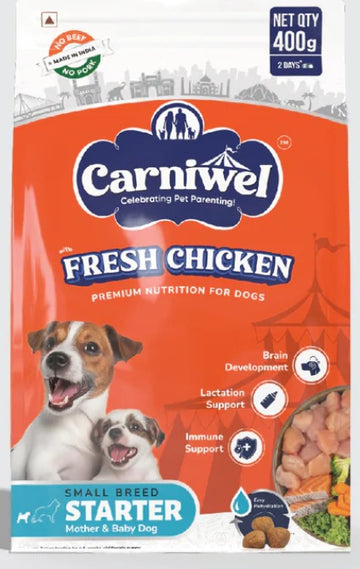 Carniwel Fresh Chicken Starter Small Breed Mother & Baby Dog Dry Food